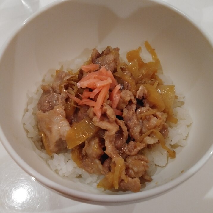 豚しょうが丼